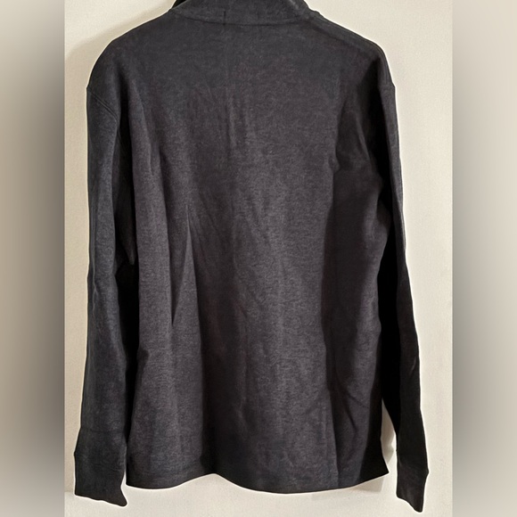 Ralph Lauren Men's Dark Gray Zip-Up Sweater - Picture 4 of 7